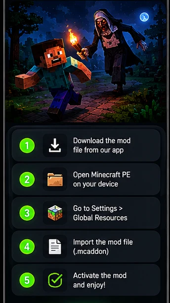 Horror Mods for Minecraft PE screenshot
