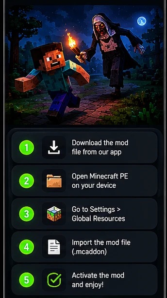 Horror Mods for Minecraft PE screenshot