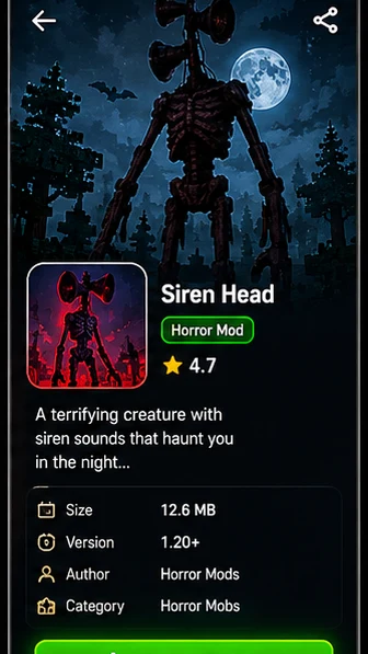 Horror Mods for Minecraft PE screenshot
